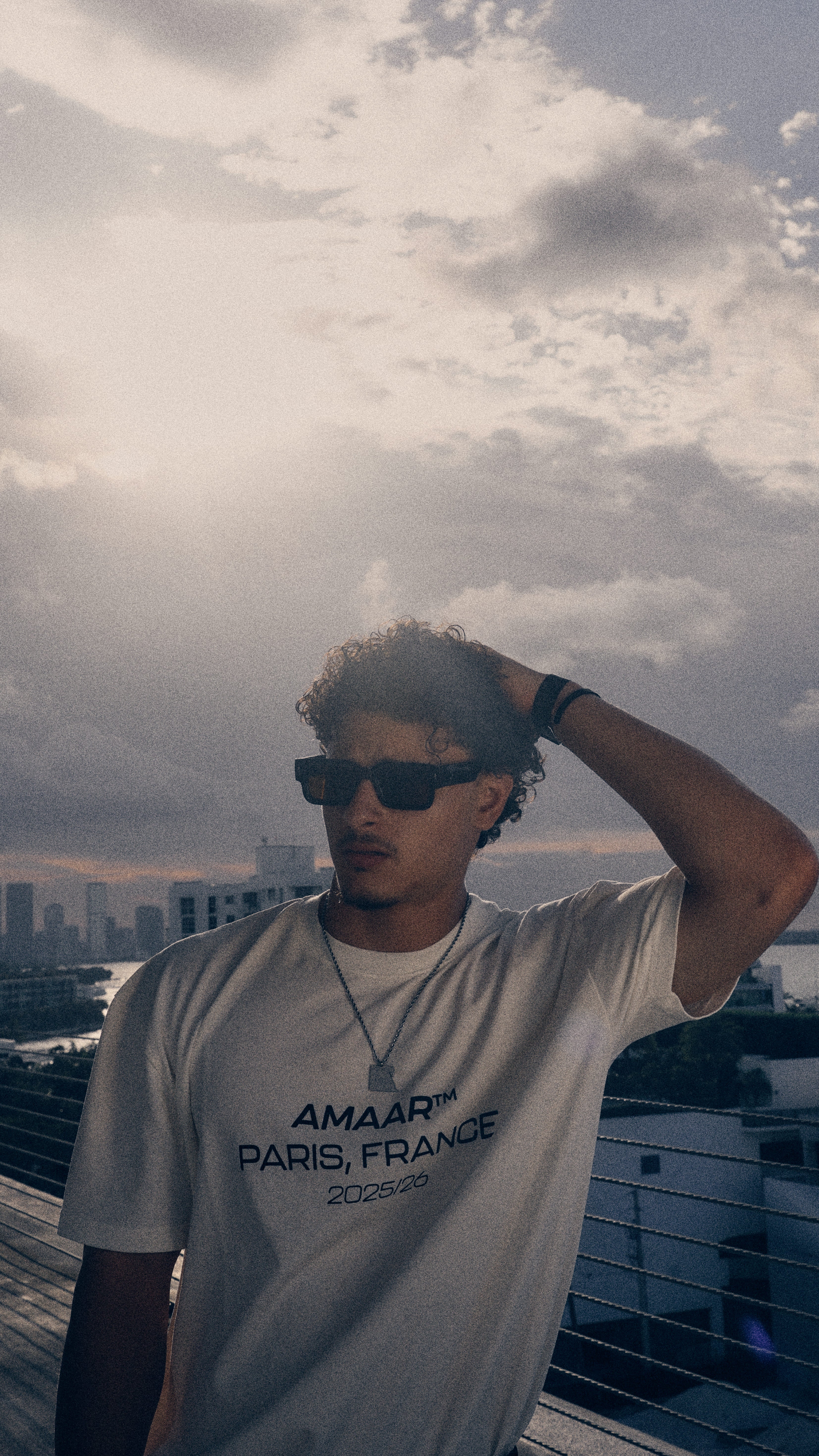 AMAAR PARIS, FR WHITE TEE