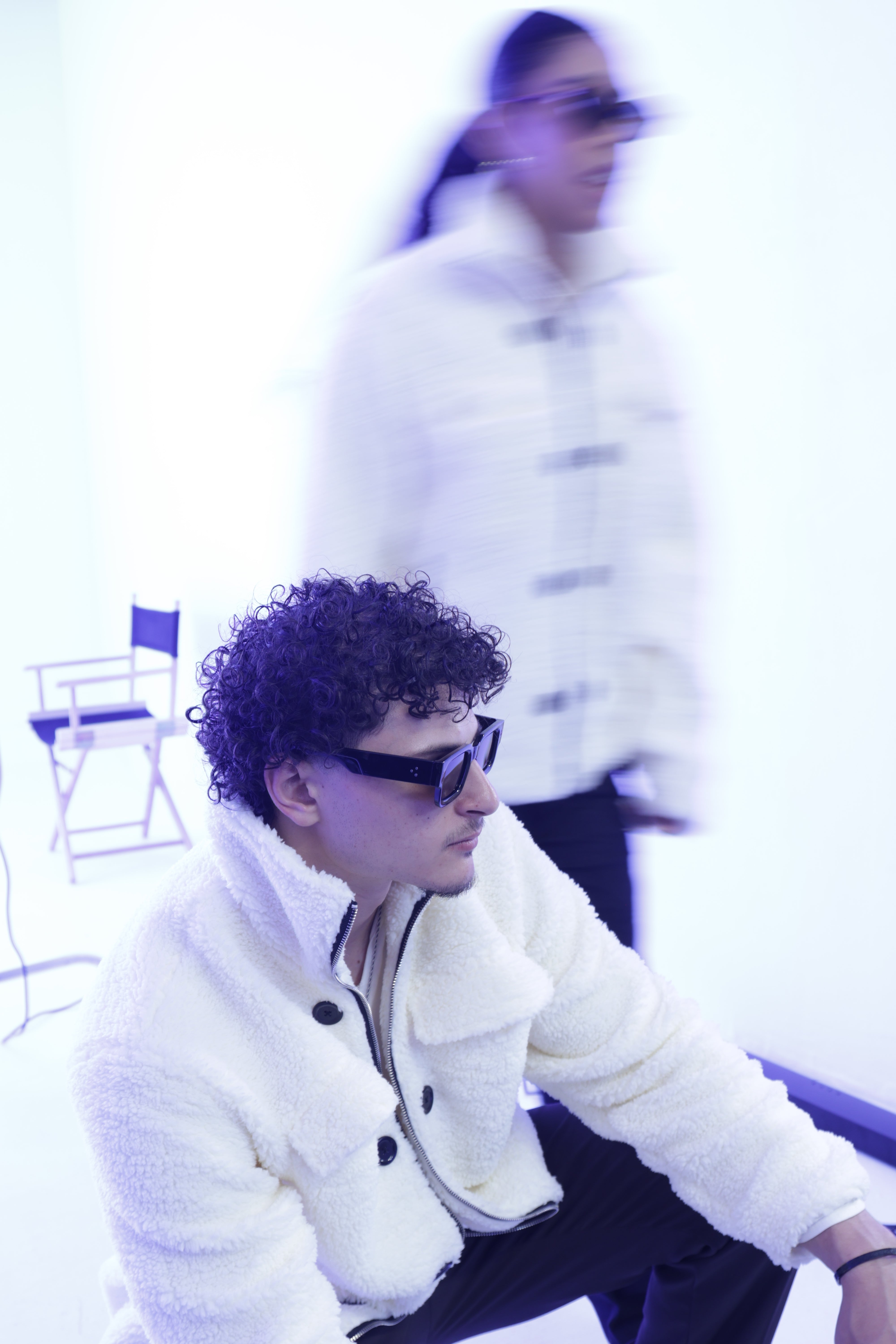 OFFWHITE SHERPA JACKET