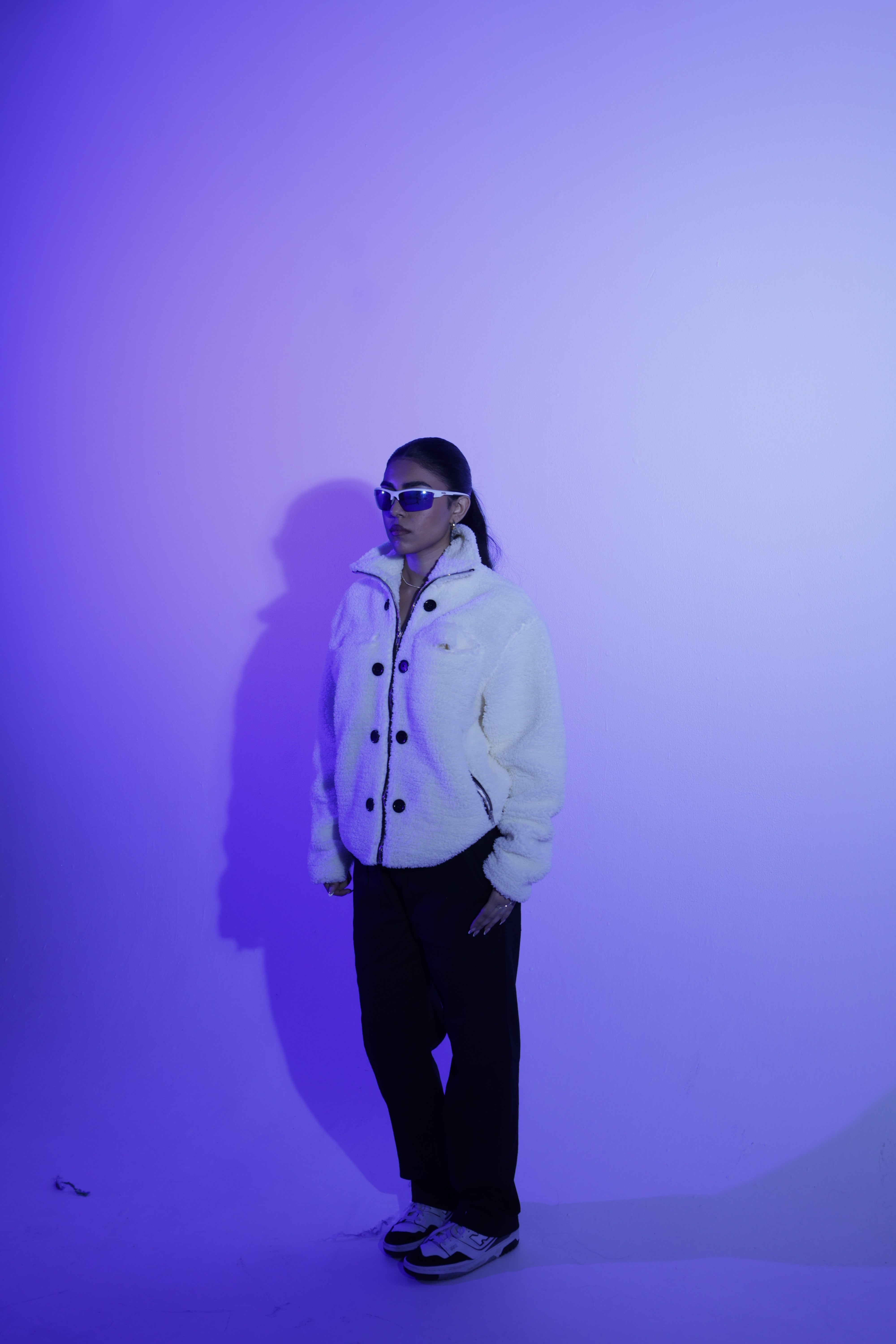 OFFWHITE SHERPA JACKET